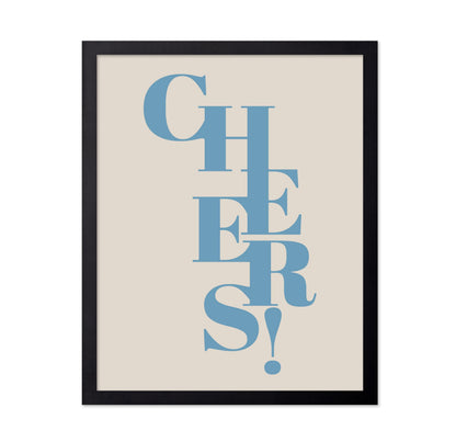 Cheers Typography No5