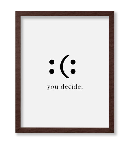 You Decide Poster
