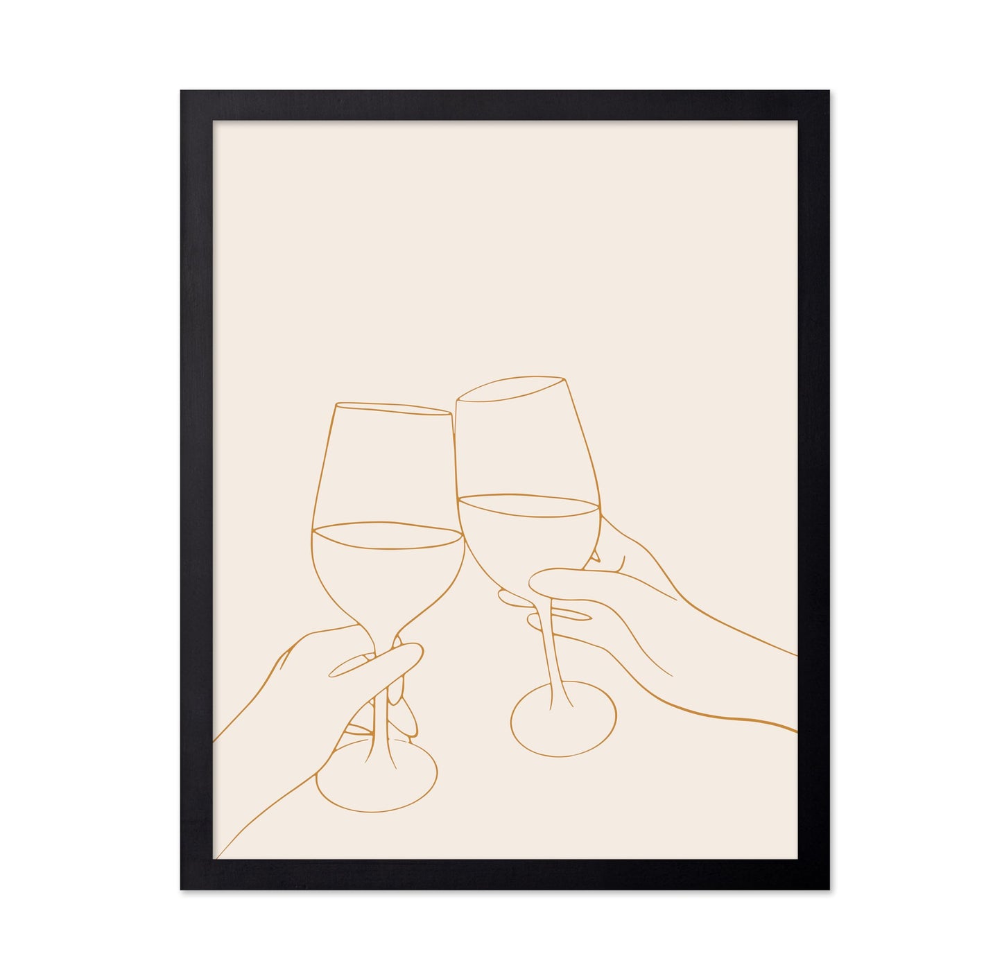 Cheers Line Drawing No3