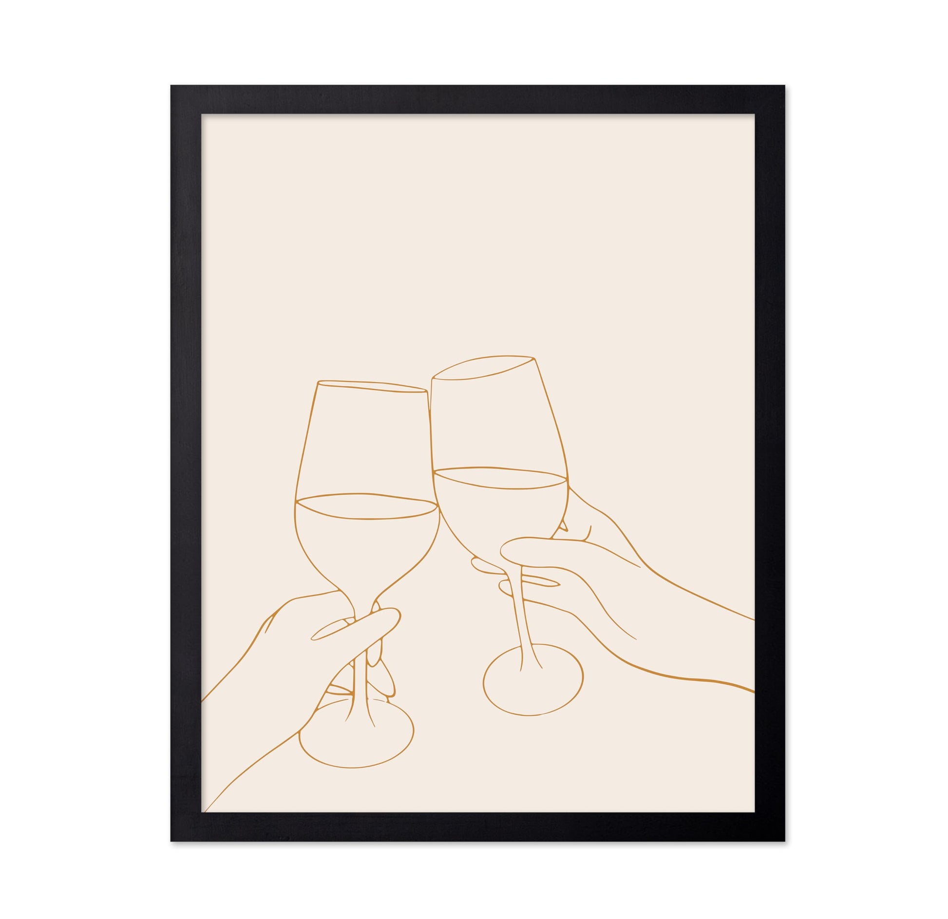 Cheers Line Drawing No3