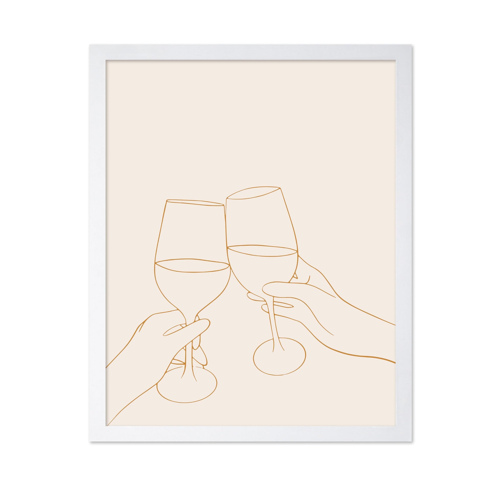 Cheers Line Drawing No3