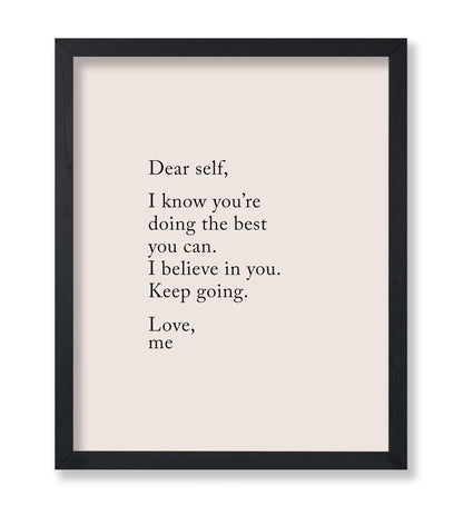 I Believe In You Keep Going