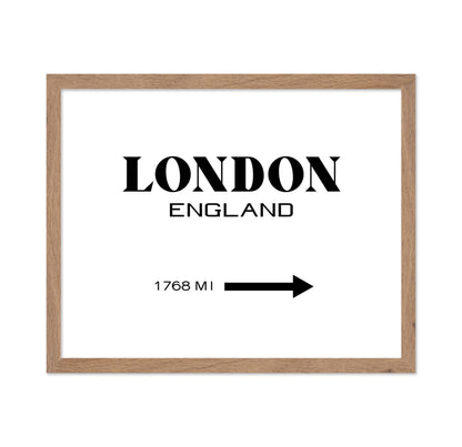 London England Sign