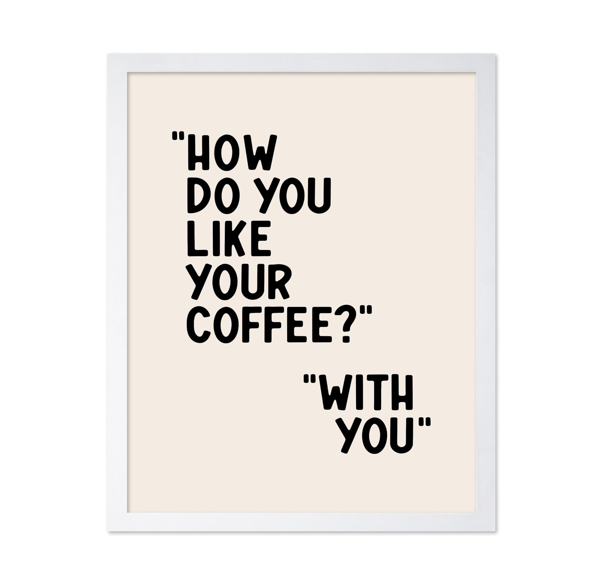 How Do You Like Your Coffee