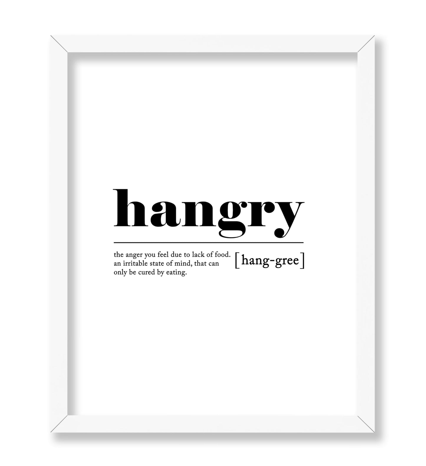 Definition of Hangry