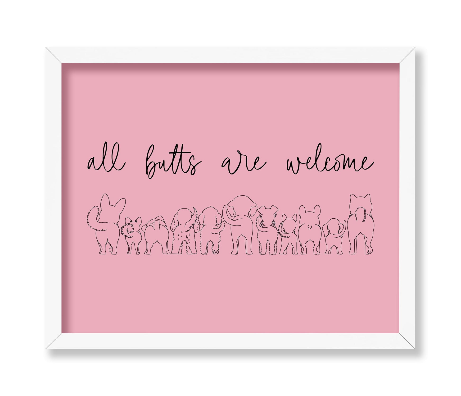 All Butts are Welcome No3
