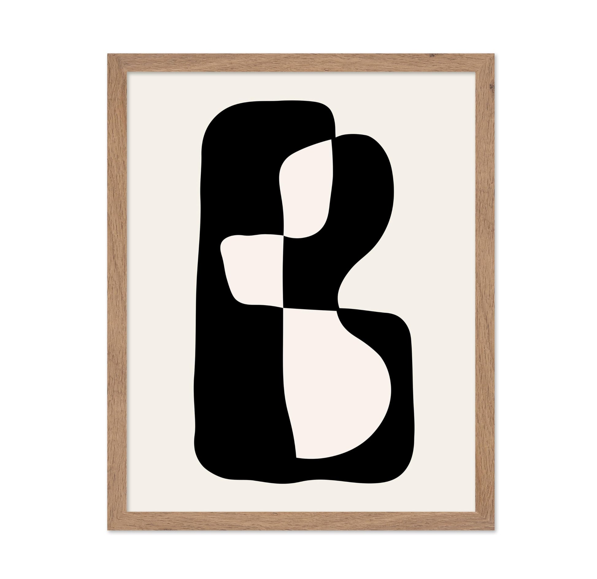 Abstract Black Shape