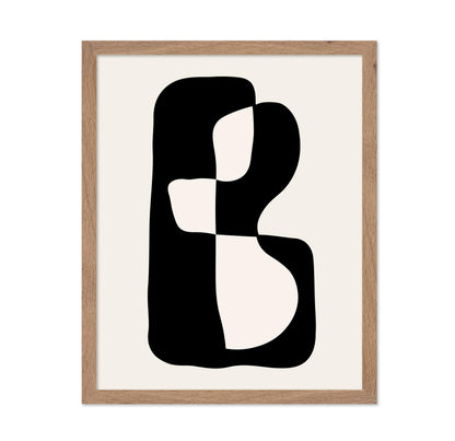 Abstract Black Shape