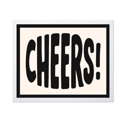 Cheers Typography No1