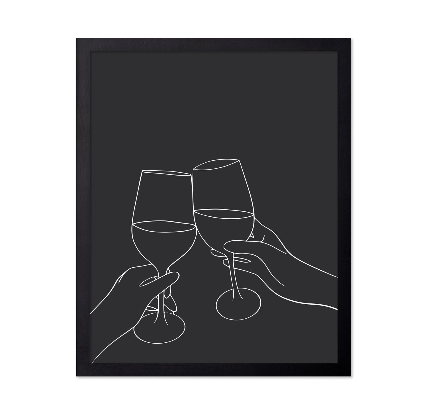 Cheers Line Drawing No1