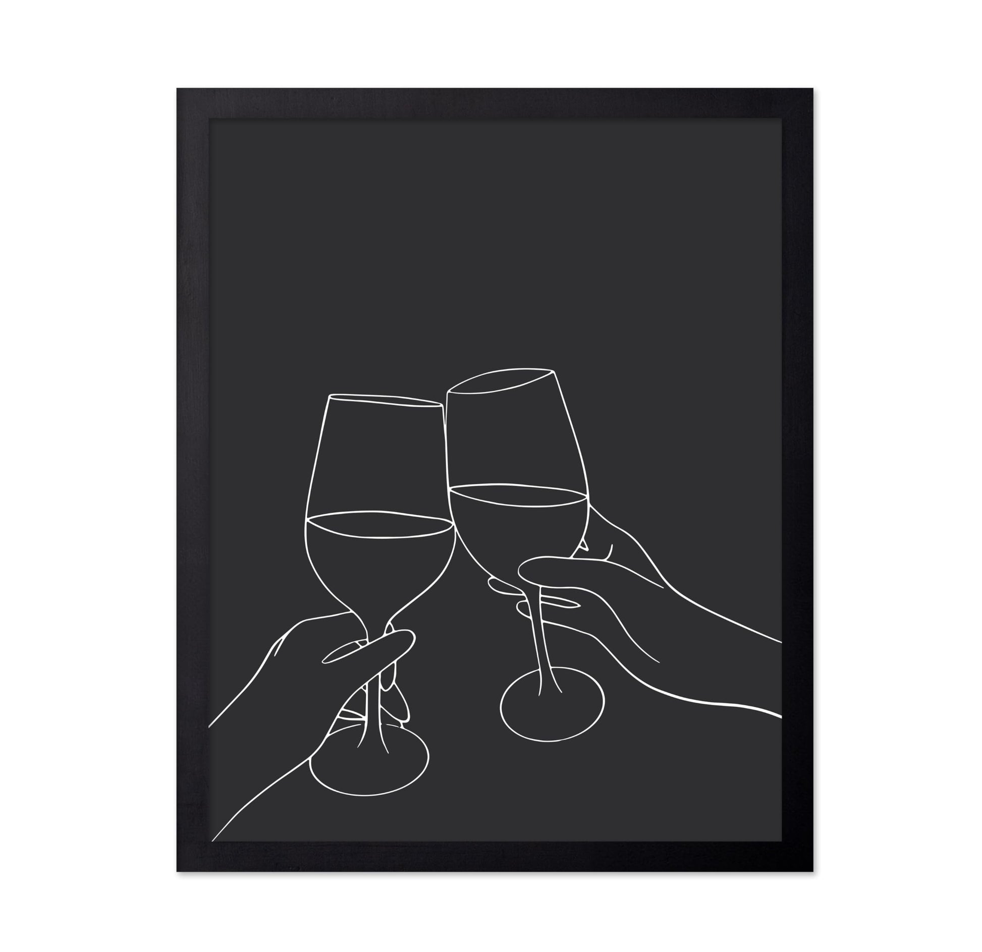 Cheers Line Drawing No1