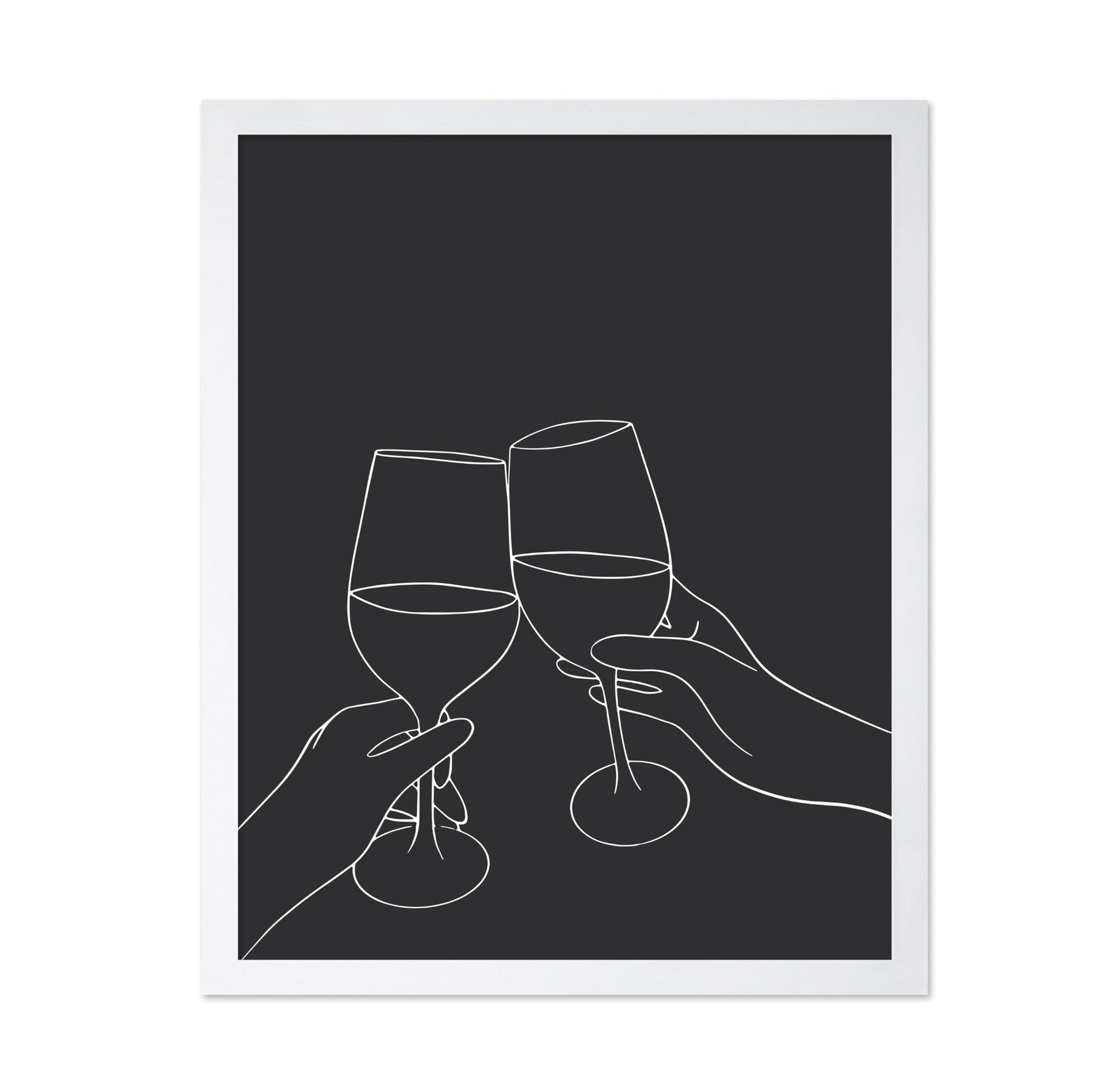 Cheers Line Drawing No1