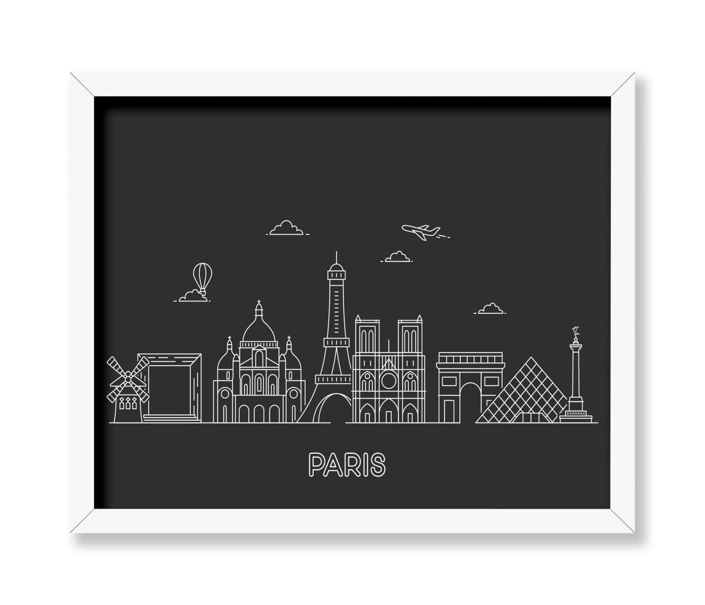 Paris Skyline No1