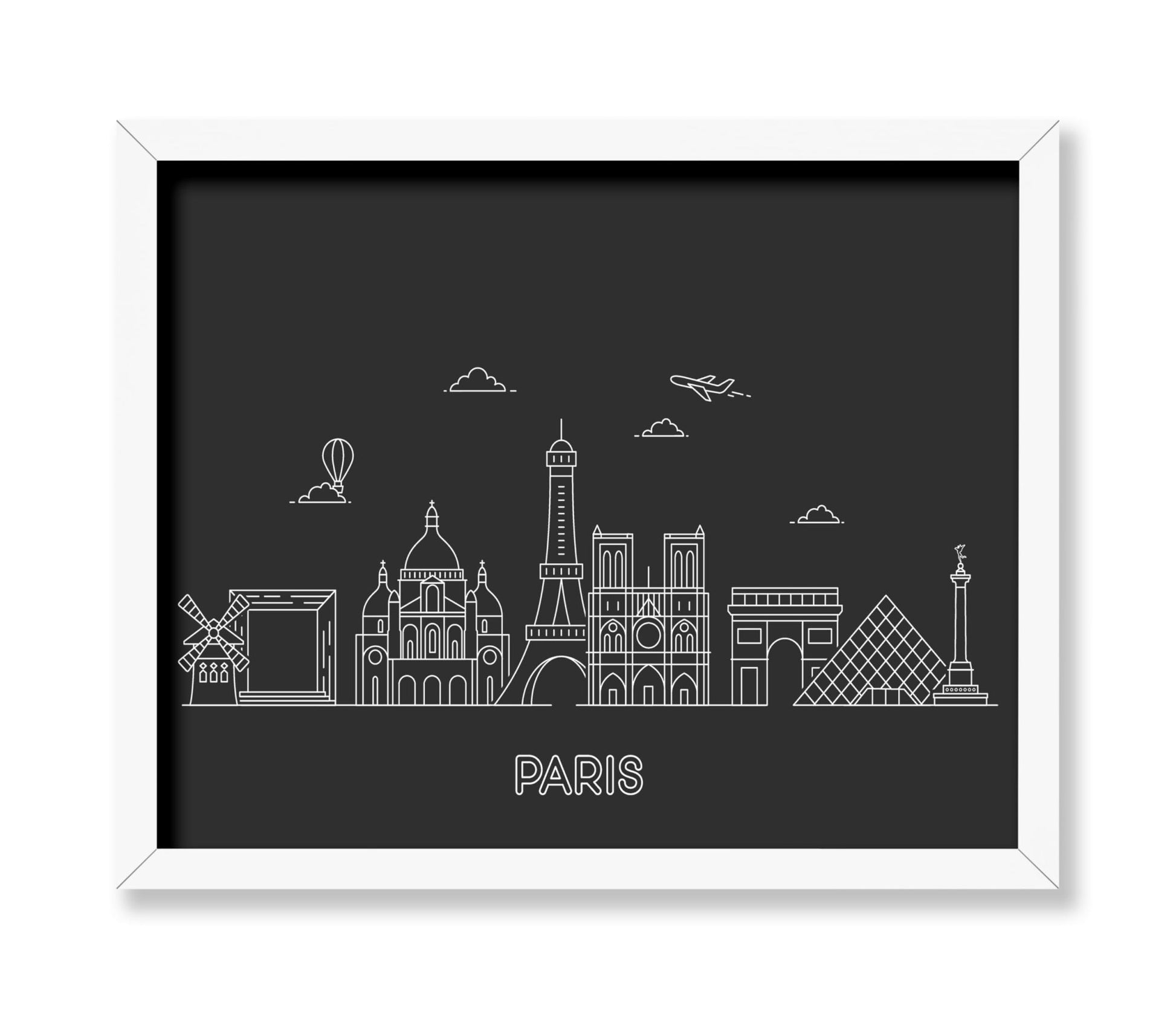 Paris Skyline No1