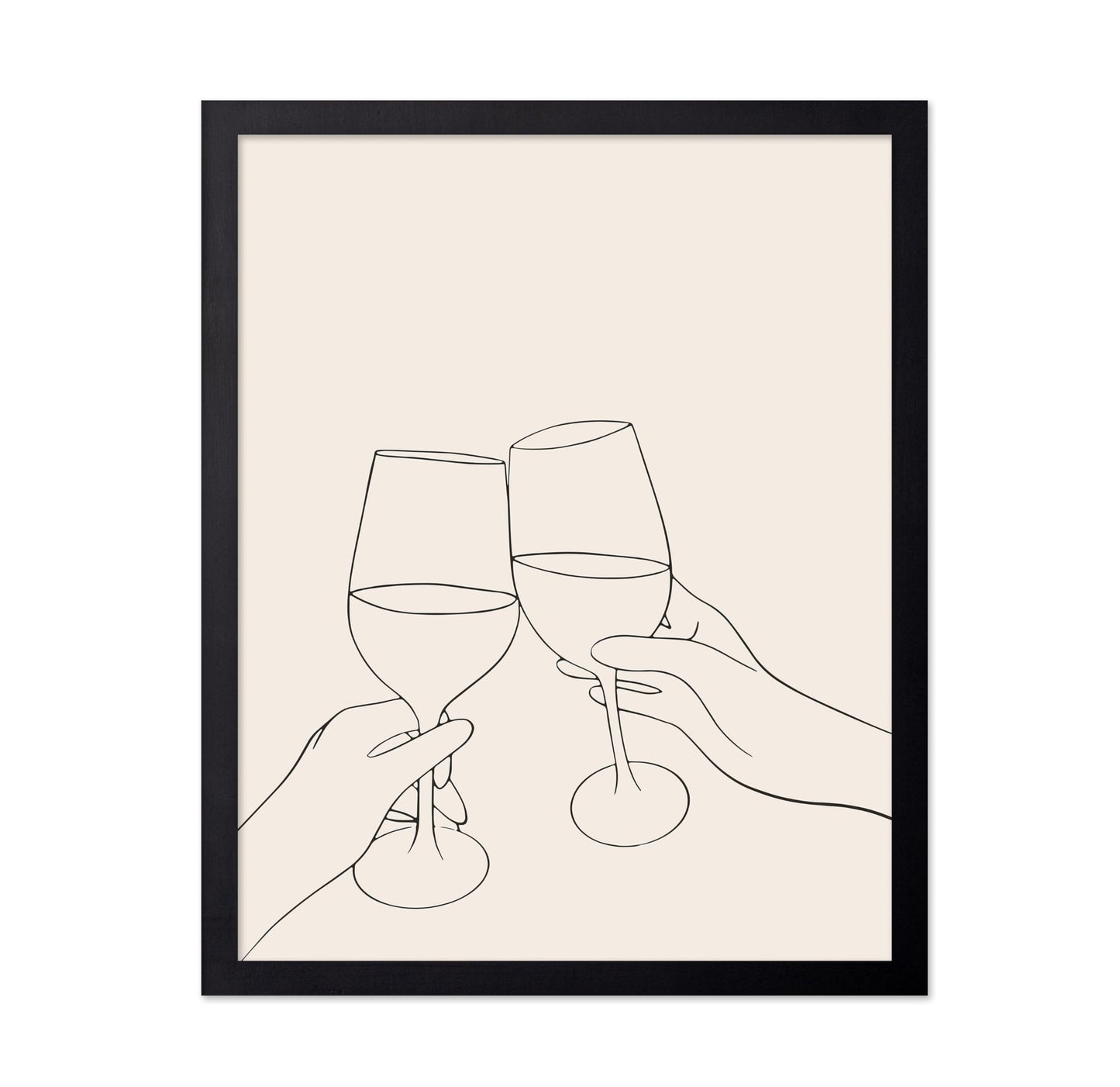 Cheers Line Drawing No7