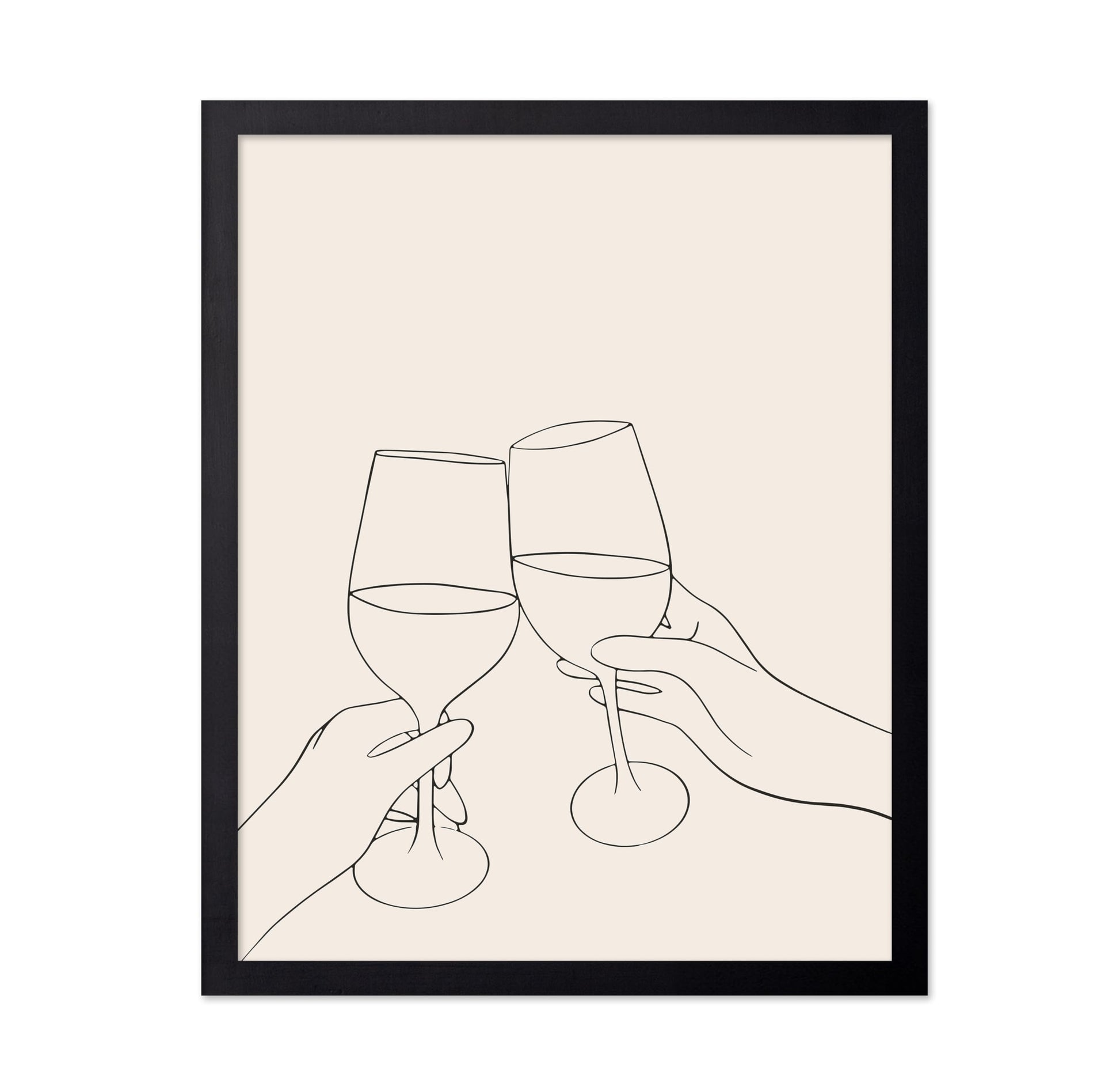 Cheers Line Drawing No7