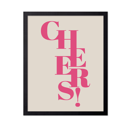 Cheers Typography No4