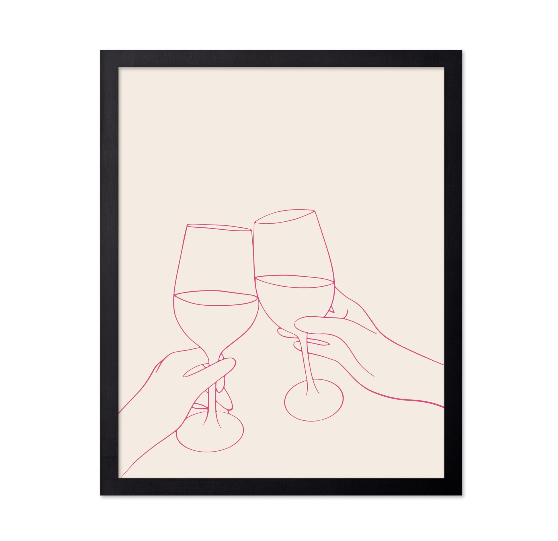 Cheers Line Drawing No4