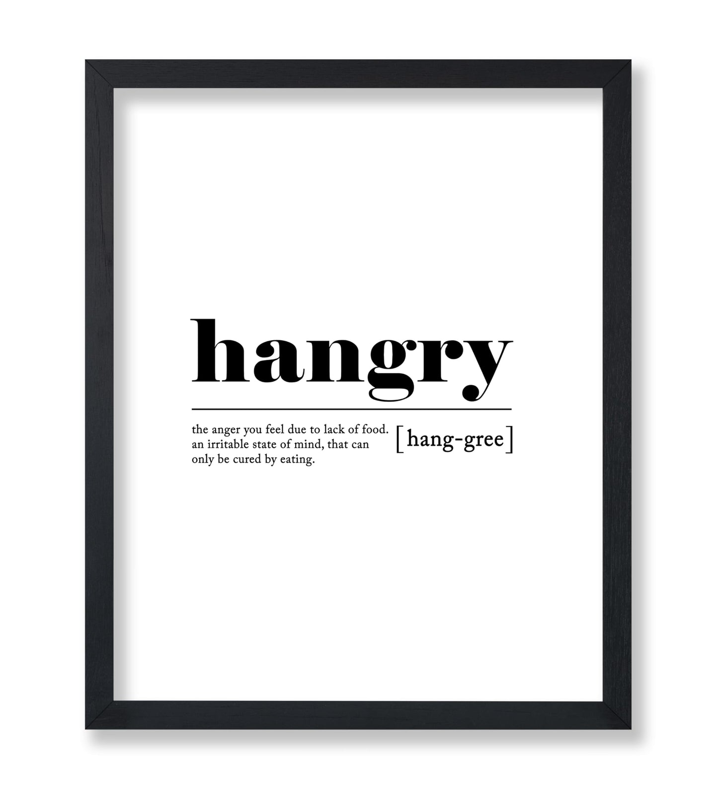 Definition of Hangry