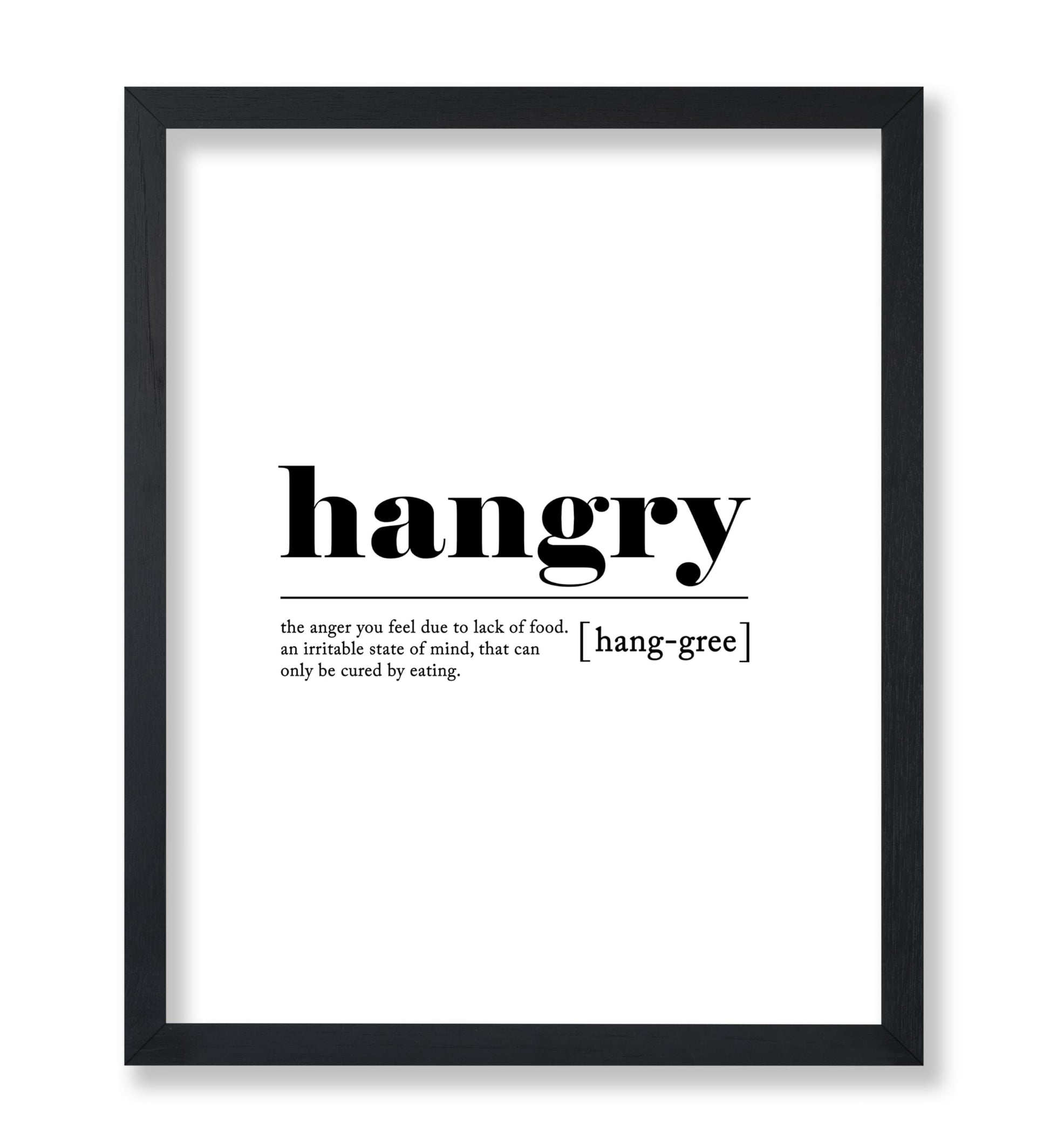 Definition of Hangry