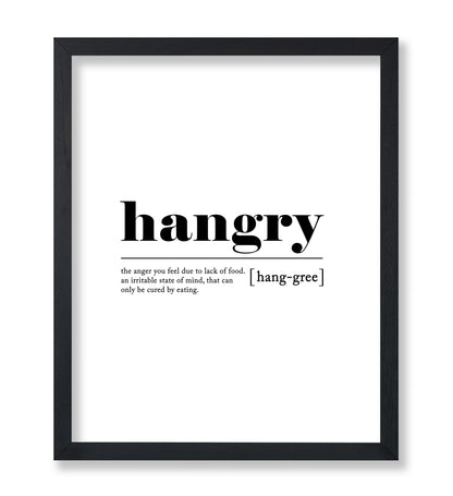 Definition of Hangry