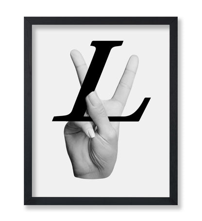 Louis Vuitton Hand Sign