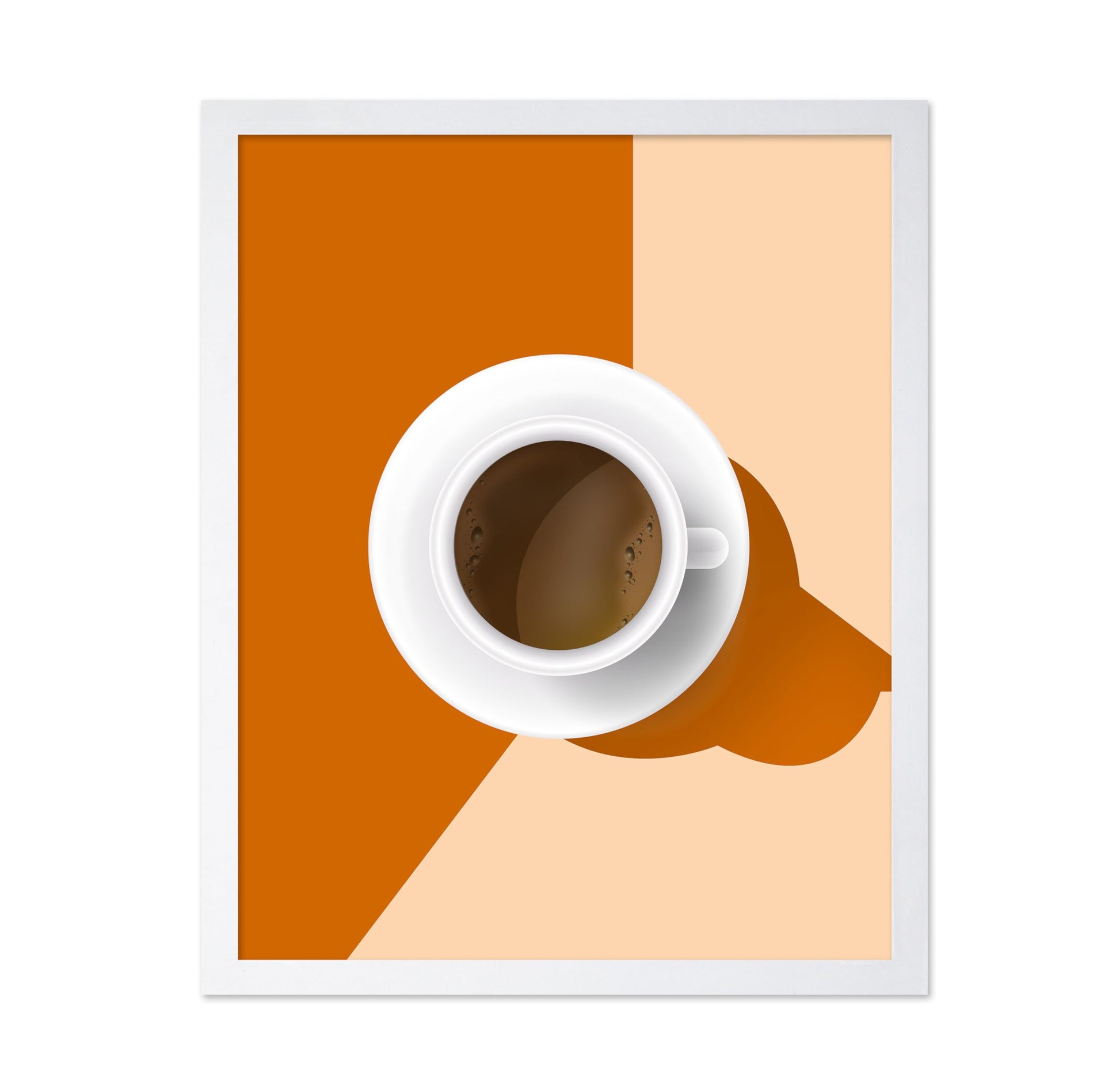 Top View Coffee Cup