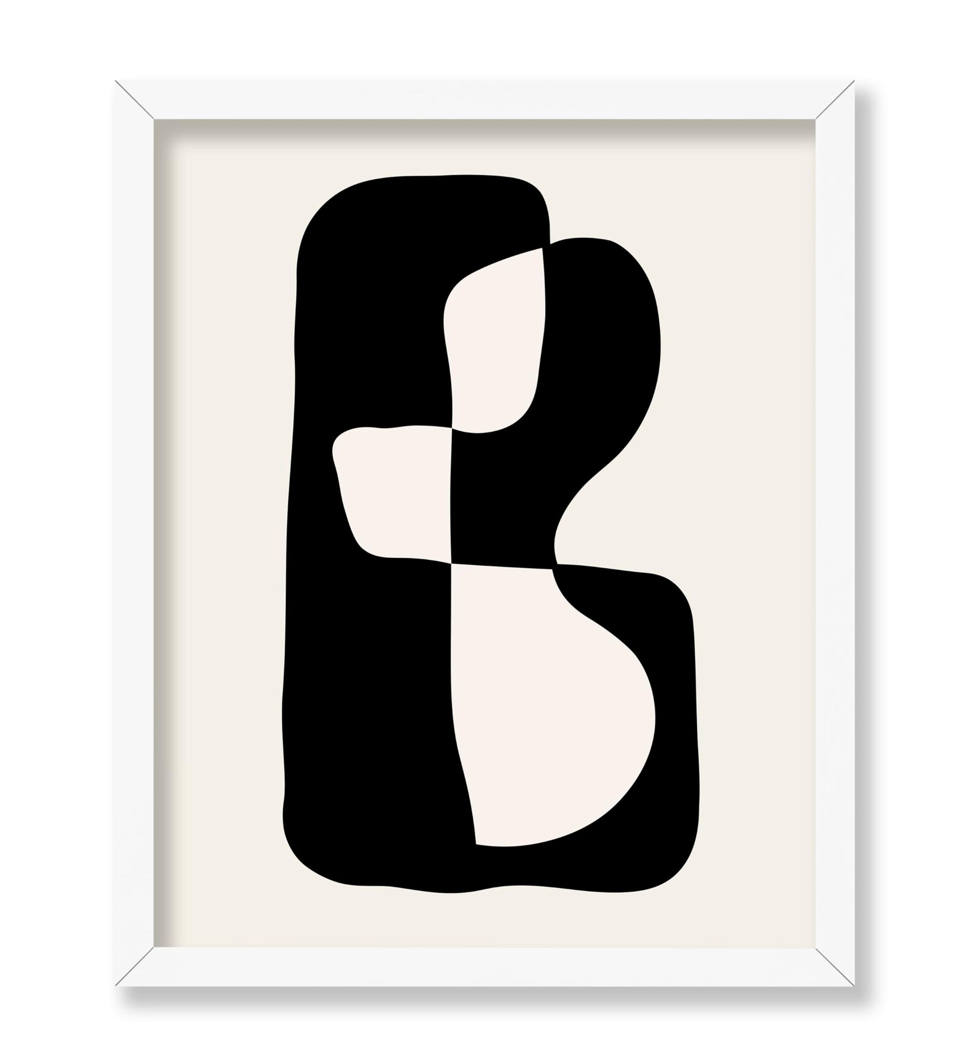 Abstract Black Shape