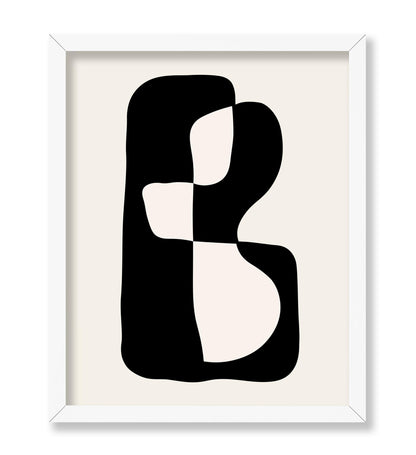 Abstract Black Shape