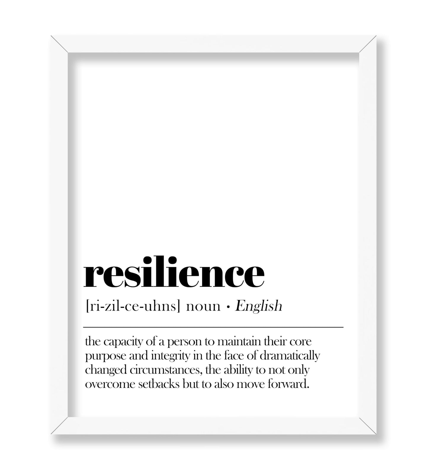Resilience