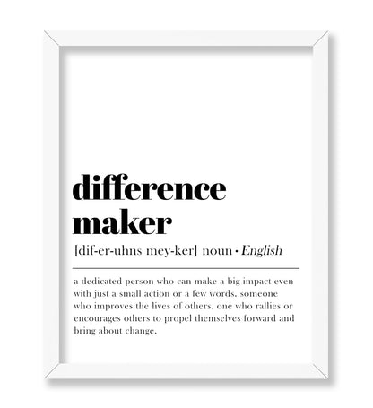 Difference Maker