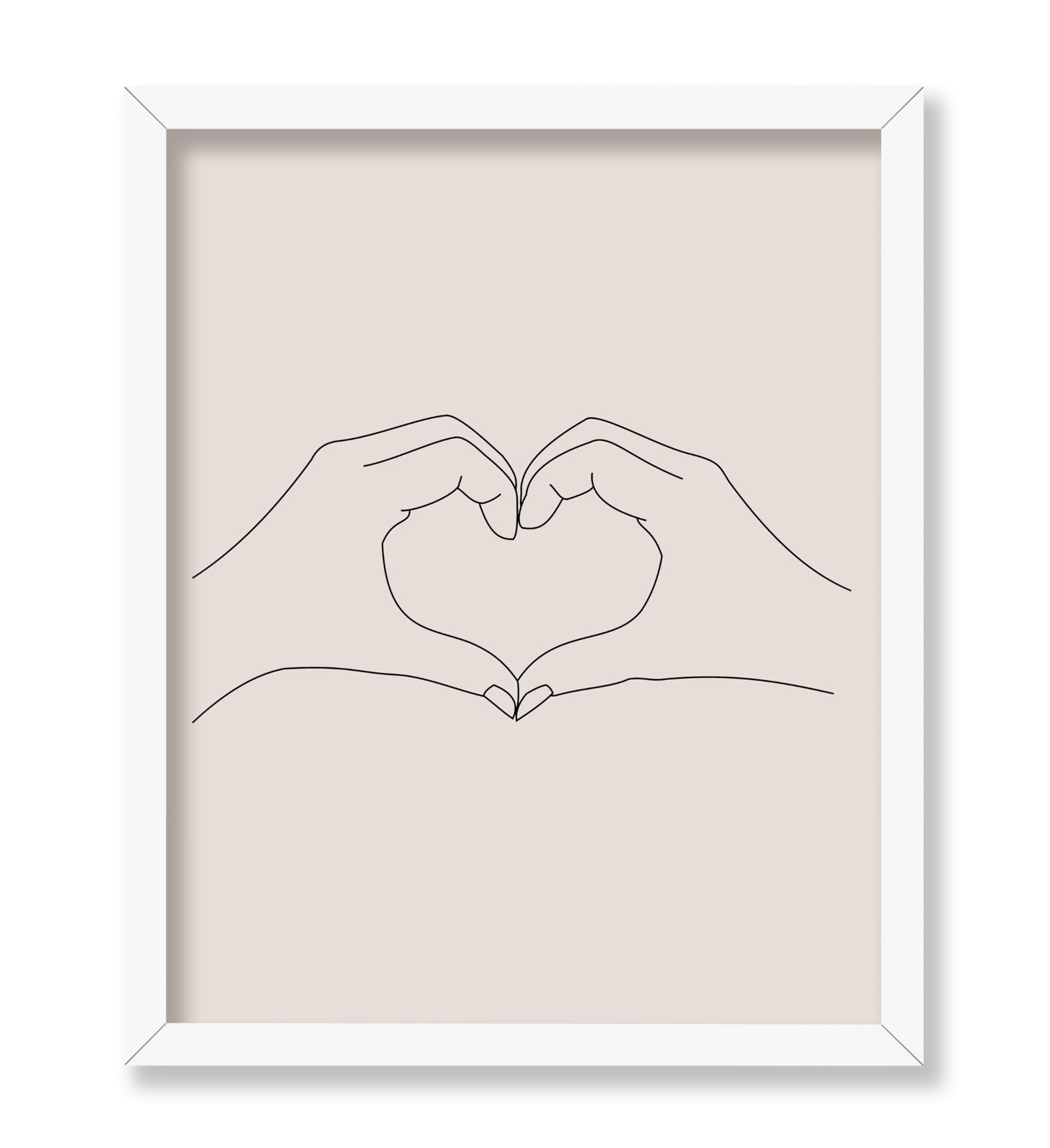 Two Hands Making a Heart No1