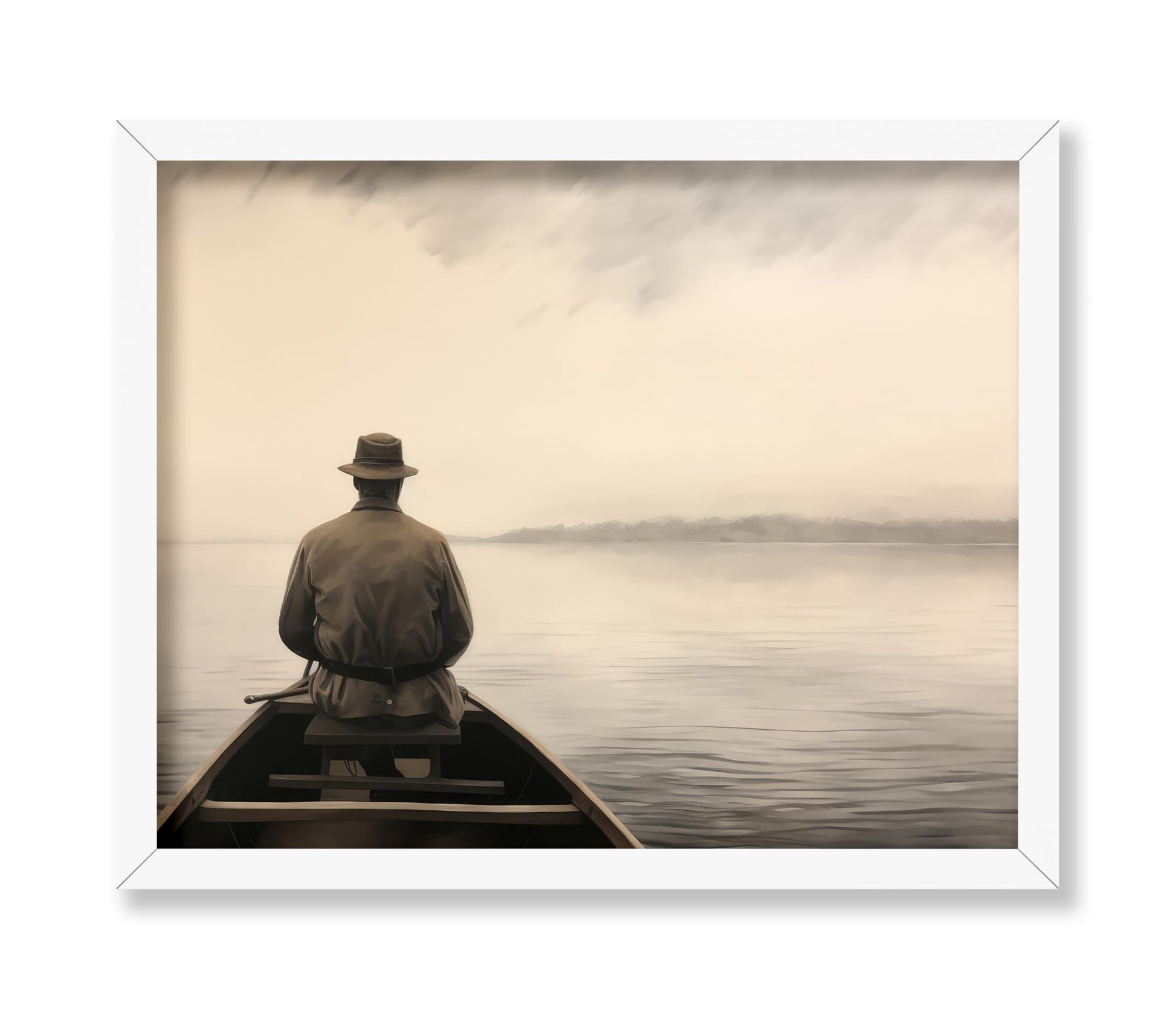 Fisherman on Boat