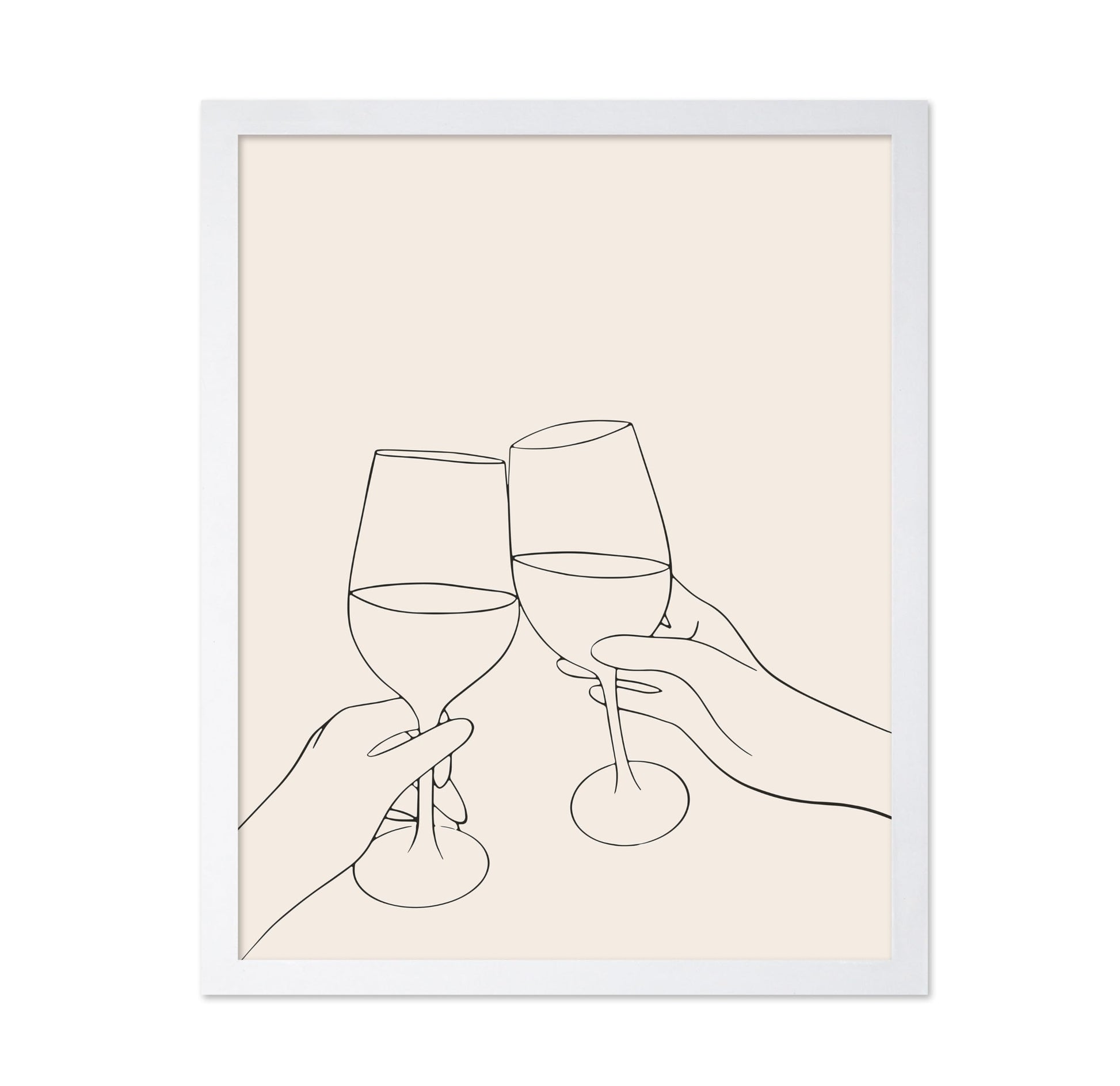 Cheers Line Drawing No7