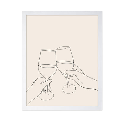 Cheers Line Drawing No7