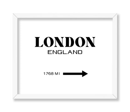 London England Sign
