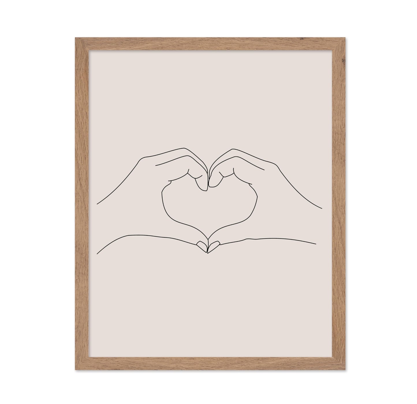 Two Hands Making a Heart No1