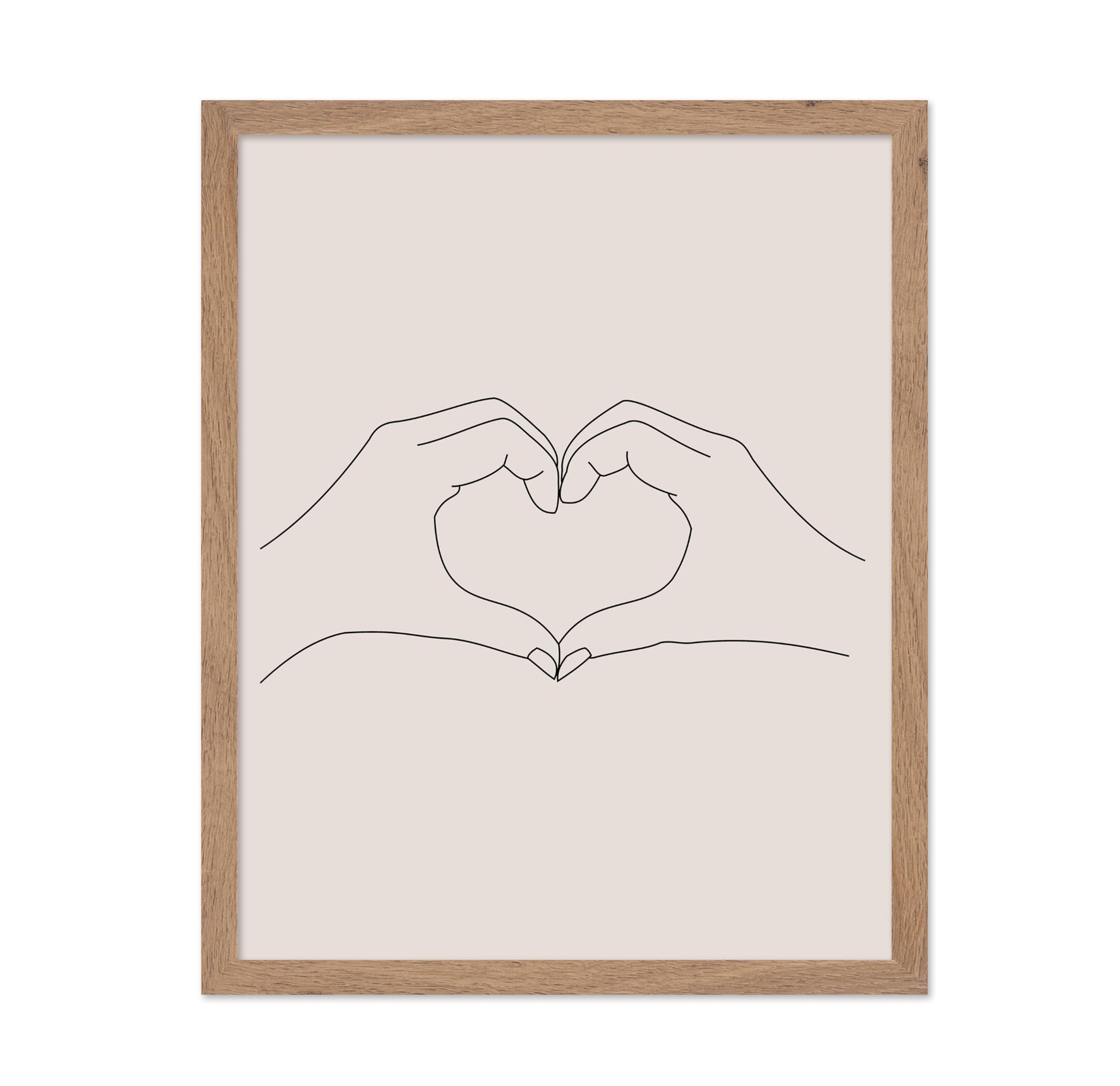 Two Hands Making a Heart No1
