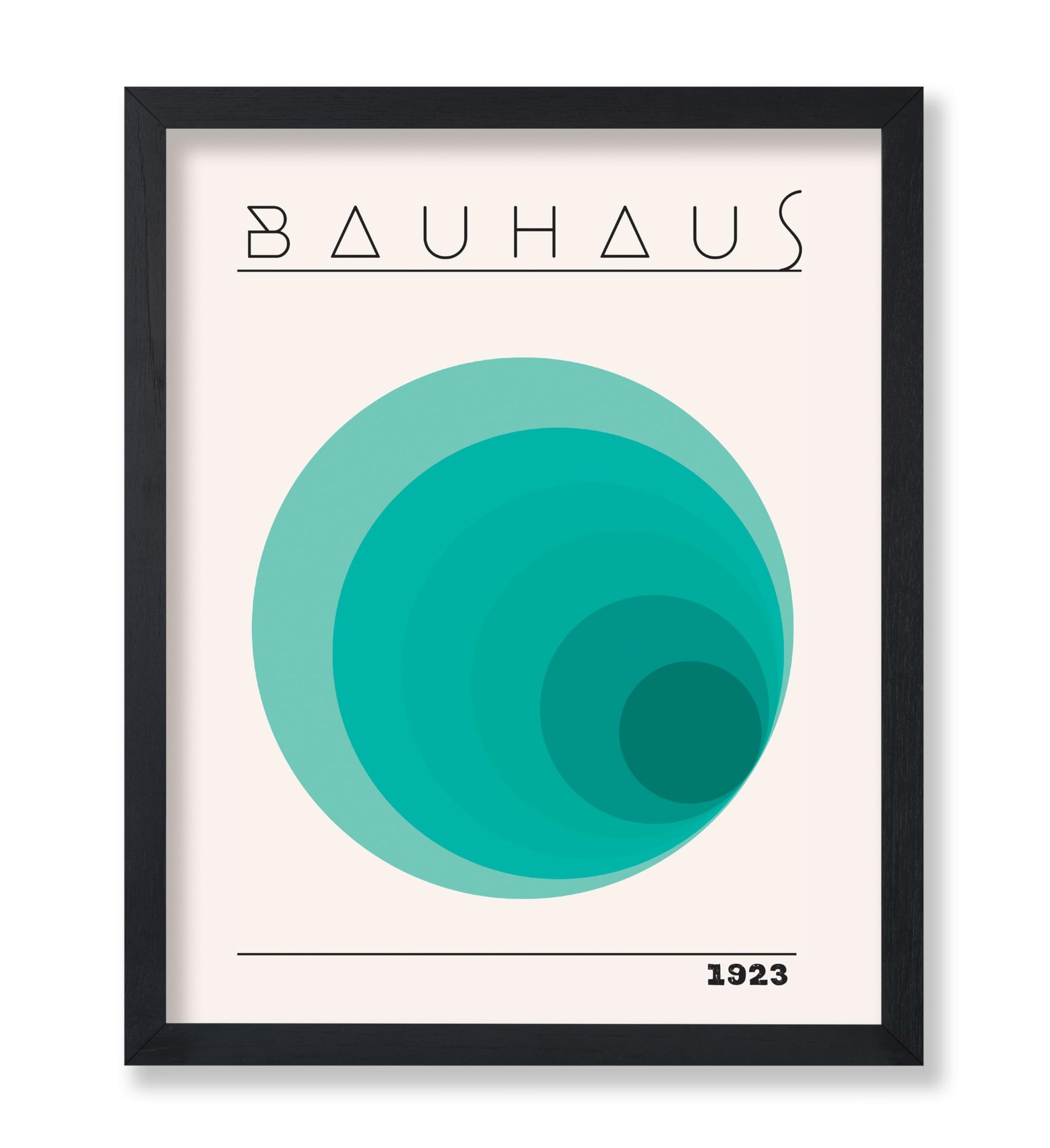 Bauhaus Blue Colors Tunnel