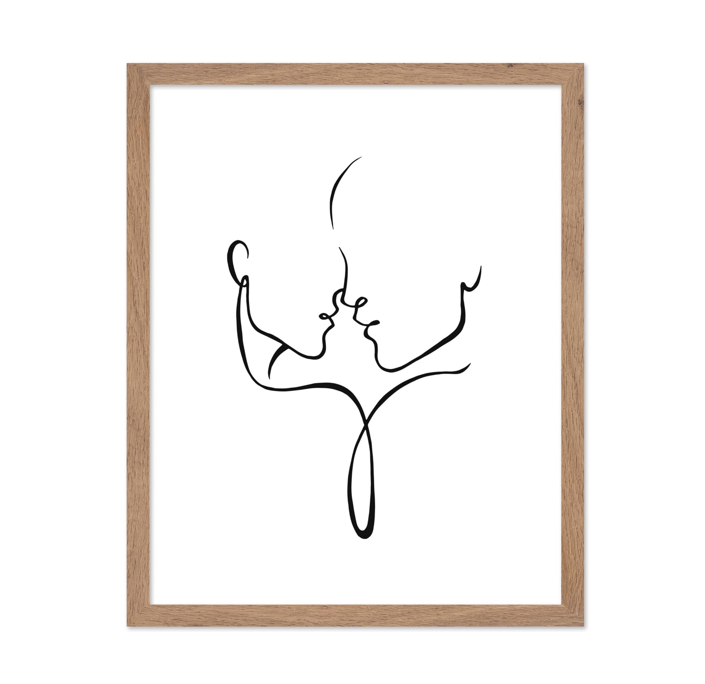 Faces Almost Kissing