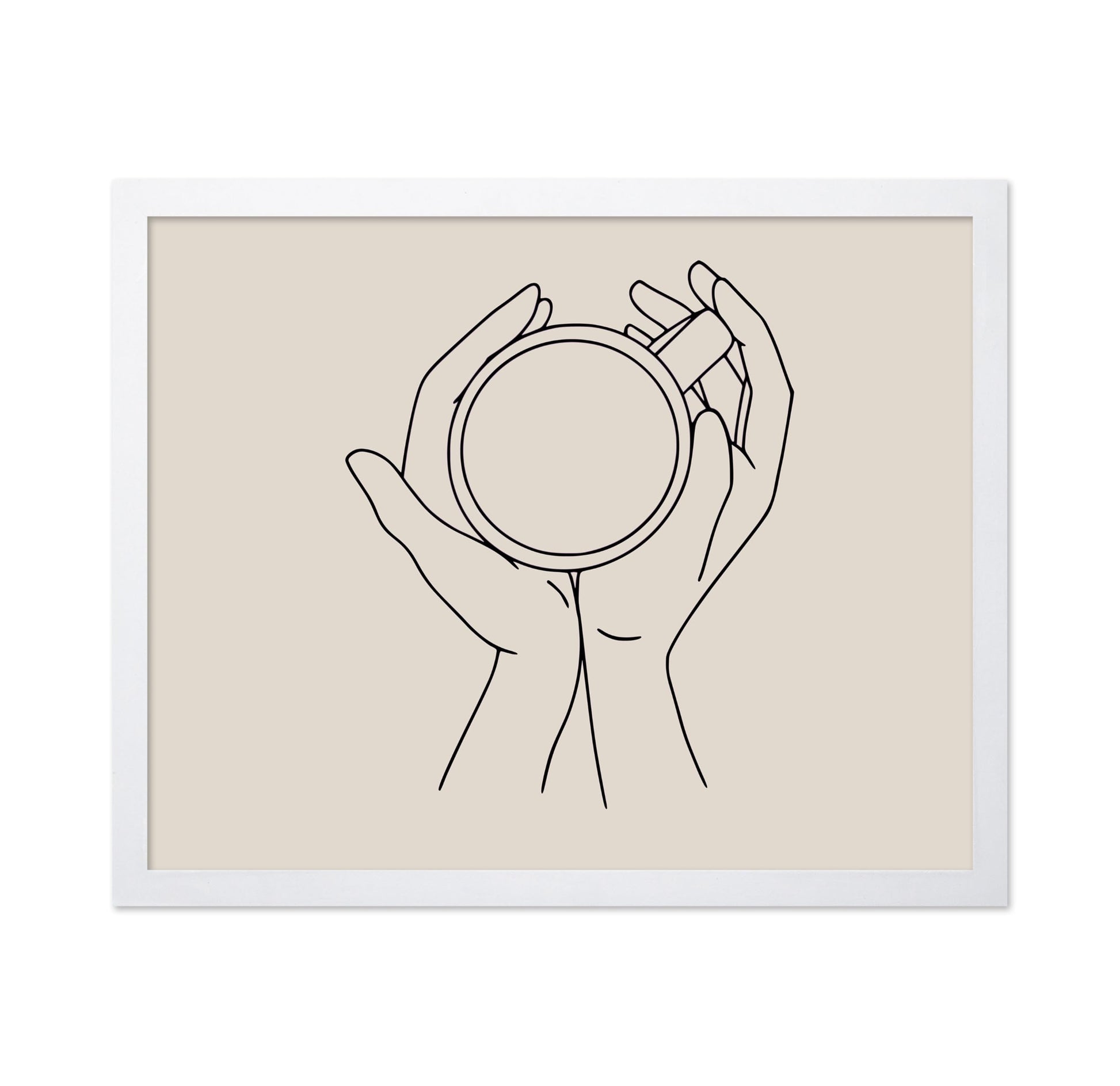 Hands Holding Cup