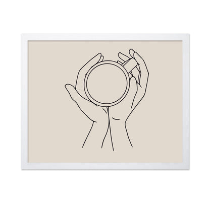 Hands Holding Cup