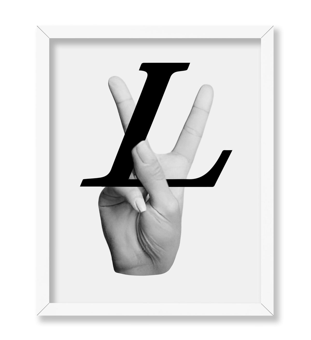 Louis Vuitton Hand Sign