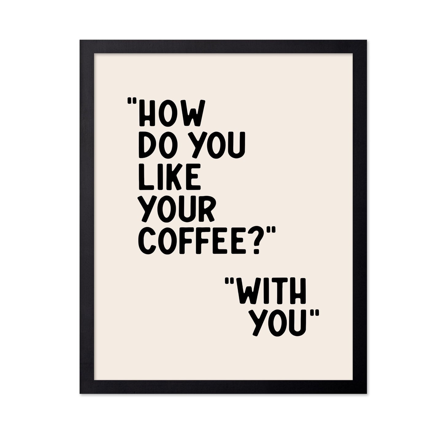 How Do You Like Your Coffee