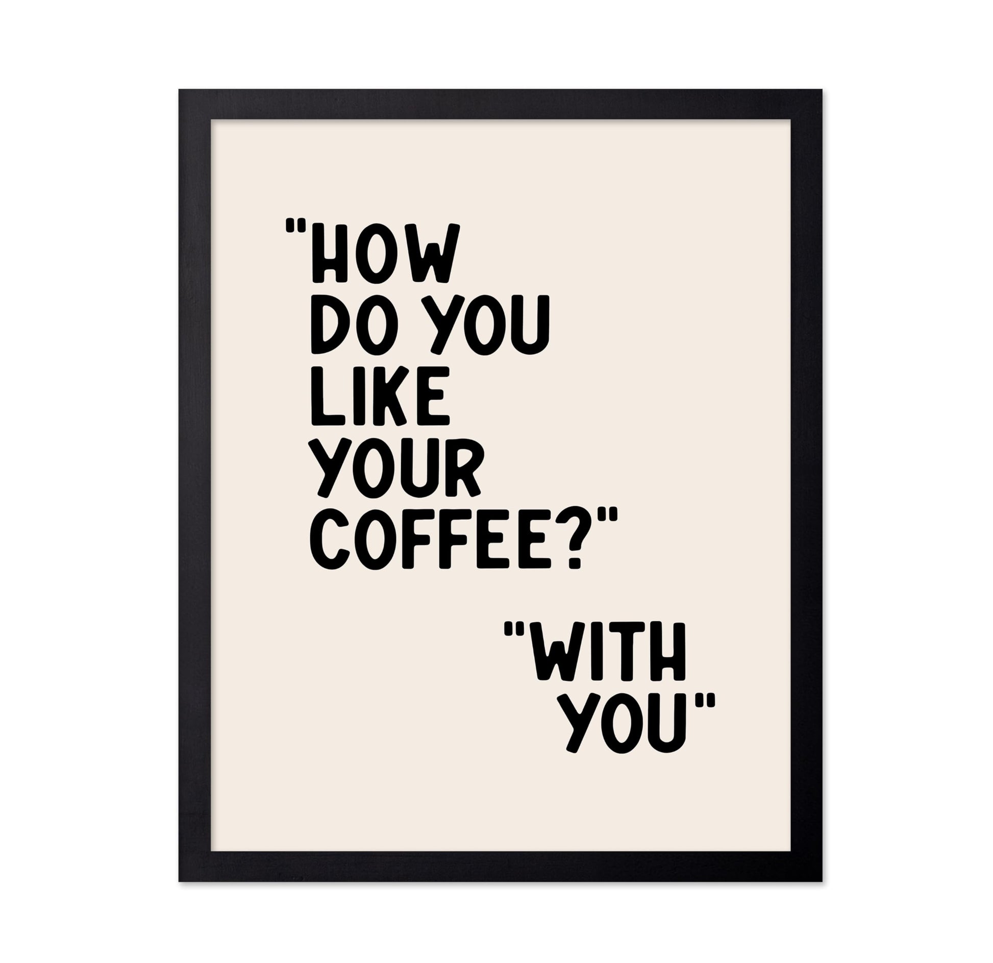 How Do You Like Your Coffee