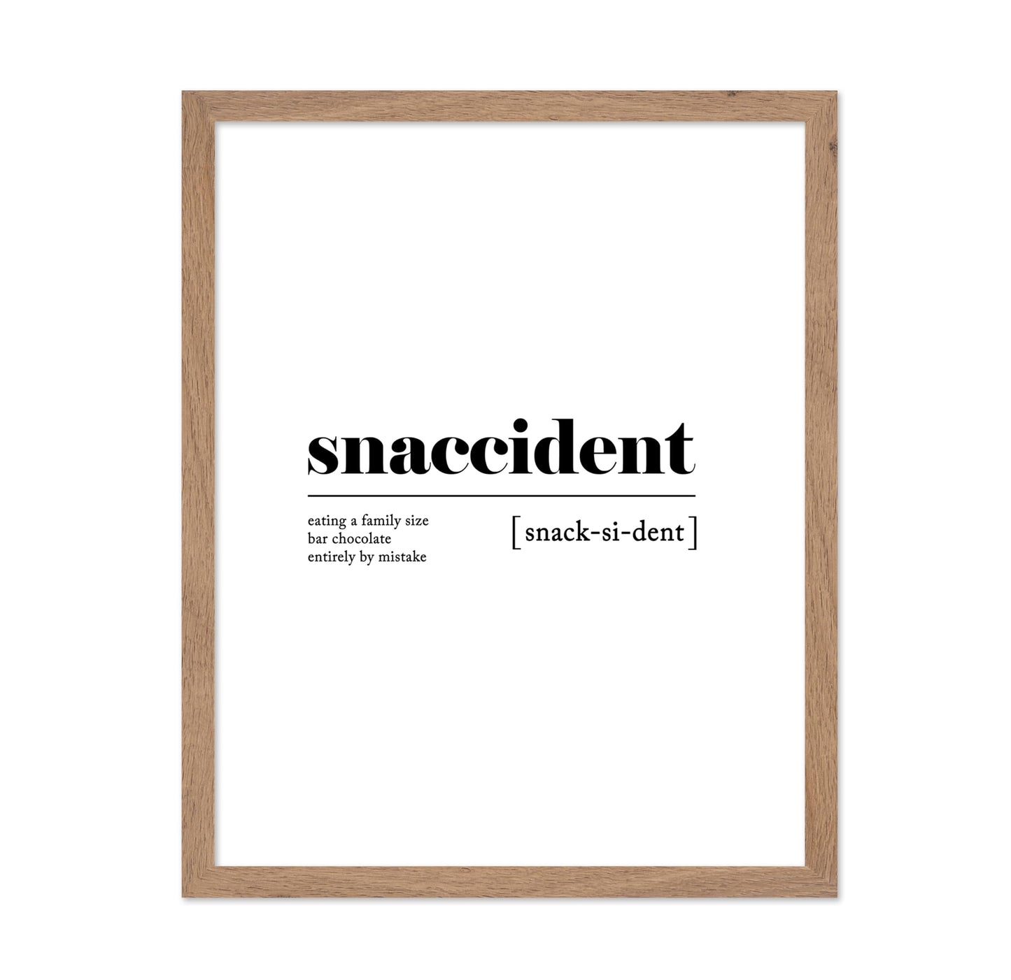 Definition of Snaccident