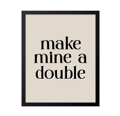 Make Mine a Double No2