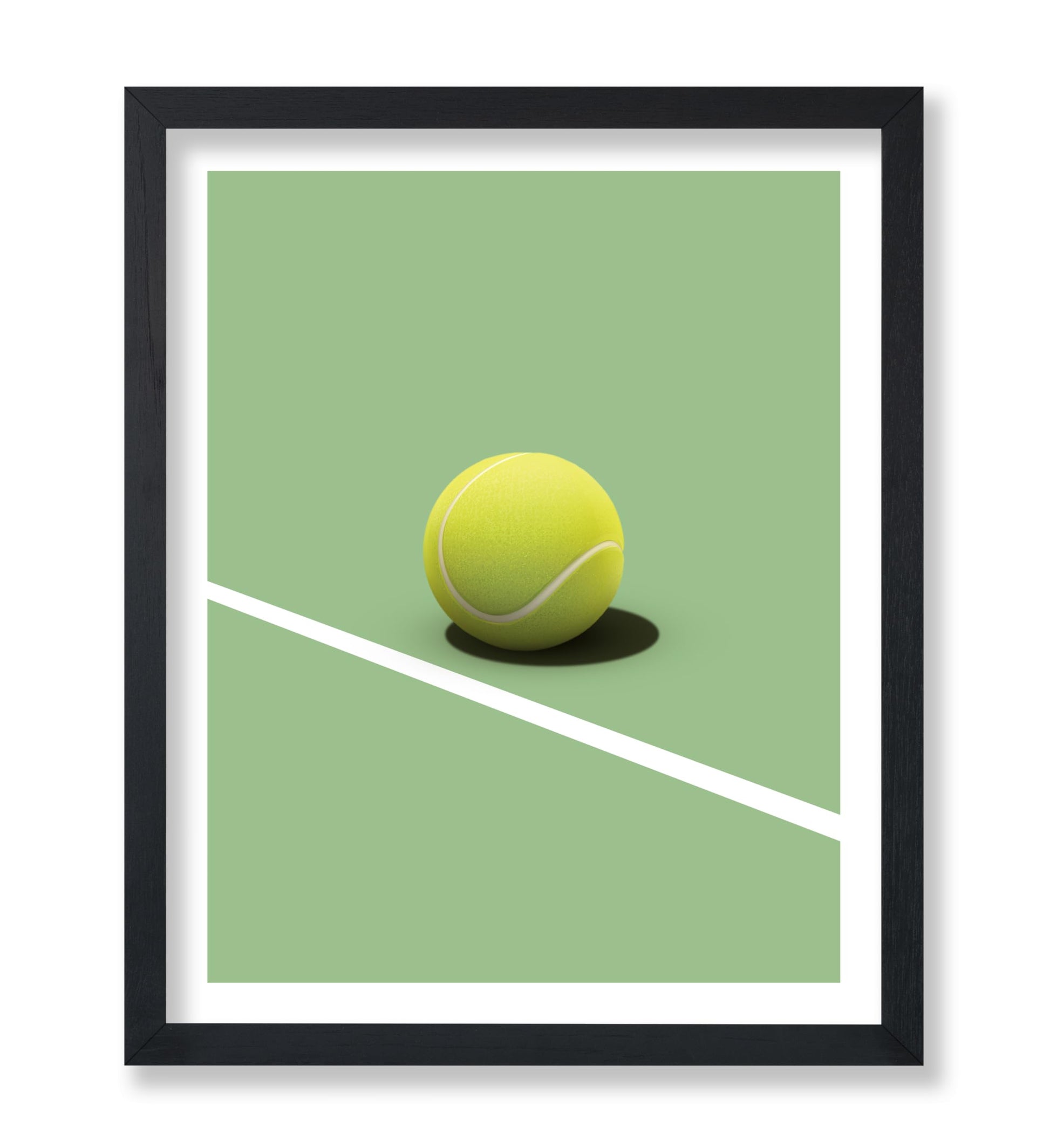 Green Tennis Court