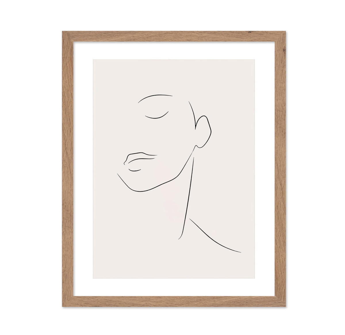 Face Line Drawing