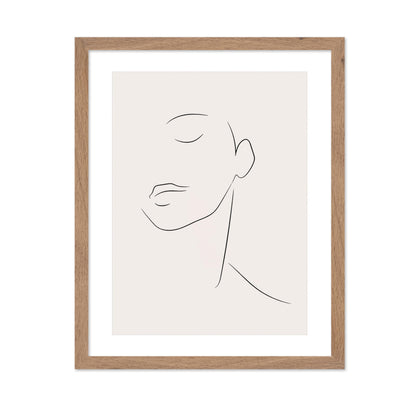 Face Line Drawing